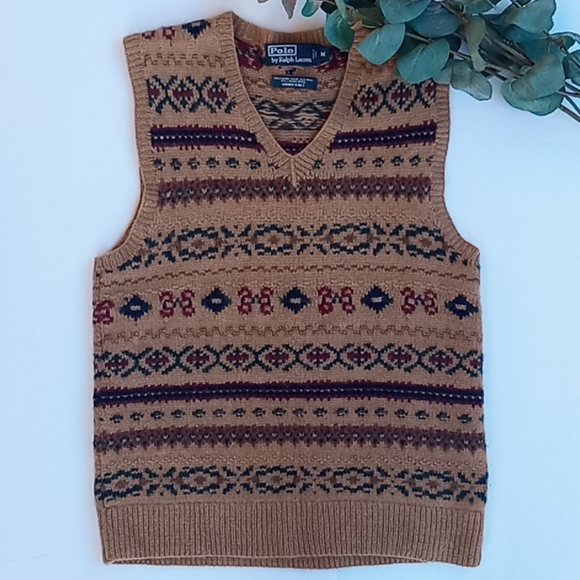 Polo Ralph Lauren Other - Polo Ralph Lauren Vintage Fair Isle Sweater Vest